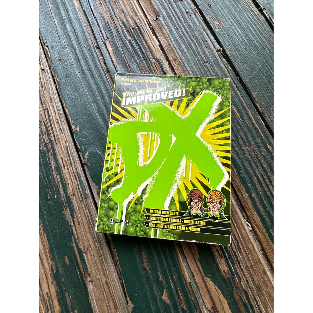 WWE The New and Improved DX DVD Set Shawn Michaels Triple H A9349